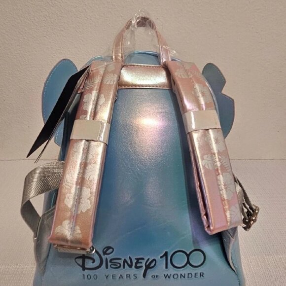 Limited Edition Disney100 Platinum Stitch Cosplay Mini Backpack 1400 Pieces Only - Picture 4 of 5